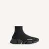 Women’s speed 2.0 recycled knit sneaker in black