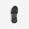 Women’s speed 2.0 recycled knit sneaker with bicolor sole in black/white