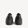 Women’s strike platform derby with charms in black/multicolor