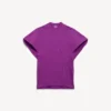 Women’s structured t-shirt in violet