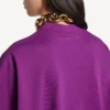 Women’s structured t-shirt in violet