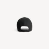 Women’s studded cap in black