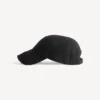 Women’s studded cap in black