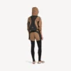 Women’s techwear cropped jacket in camel