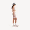 Women’s techwear seamless bra in nude