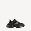 Women’s triple s clear sole sneaker in black