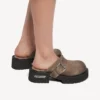 Women’s venom mule in biscuit
