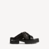 Women’s venom open mule in brown