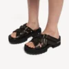 Women’s venom open mule in brown