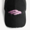 Women’s wet brush cap in black