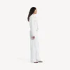 Women’s wings classic boxy jacket in white